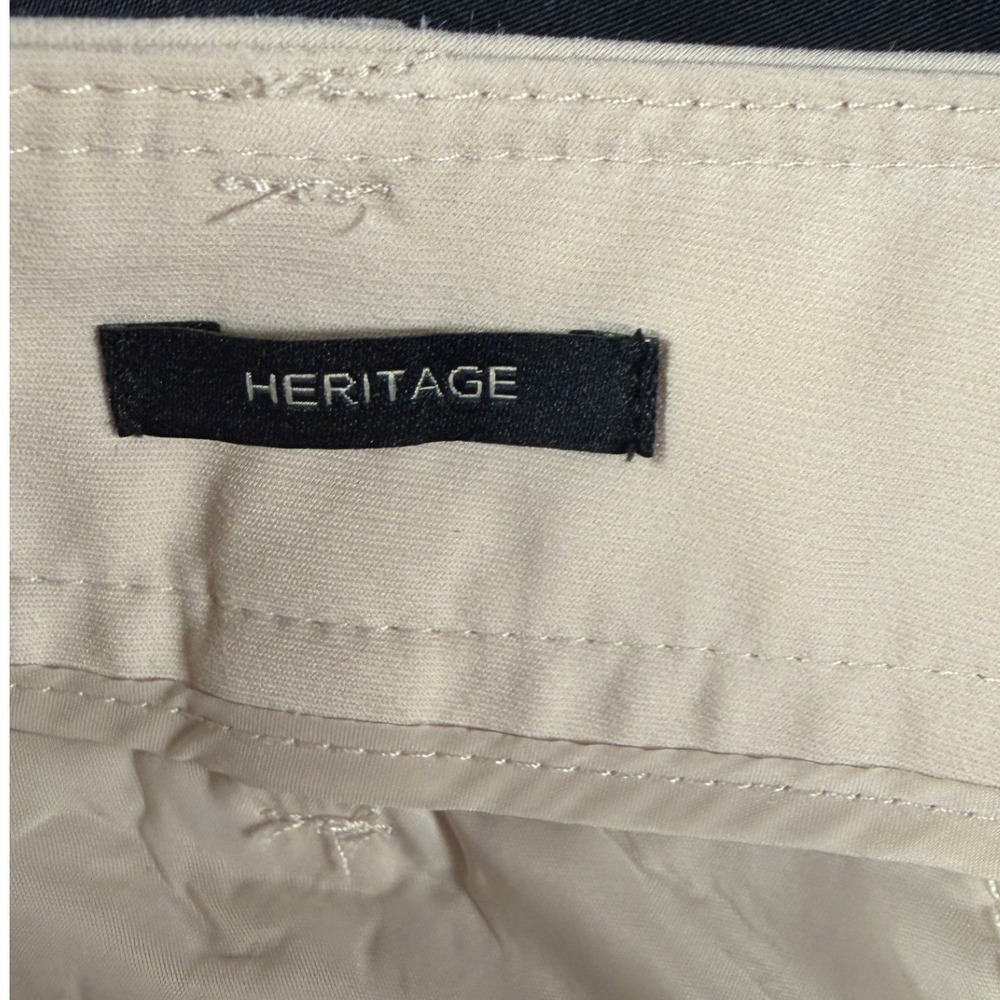 Talbots Heritage Wide Leg Dress Pants Womens 8P Off White Capsule Minimalist - Picture 6 of 7